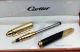 Cartier Panthere Rollerball Pen Replica Black and Gold for Mens Gift (2)_th.jpg